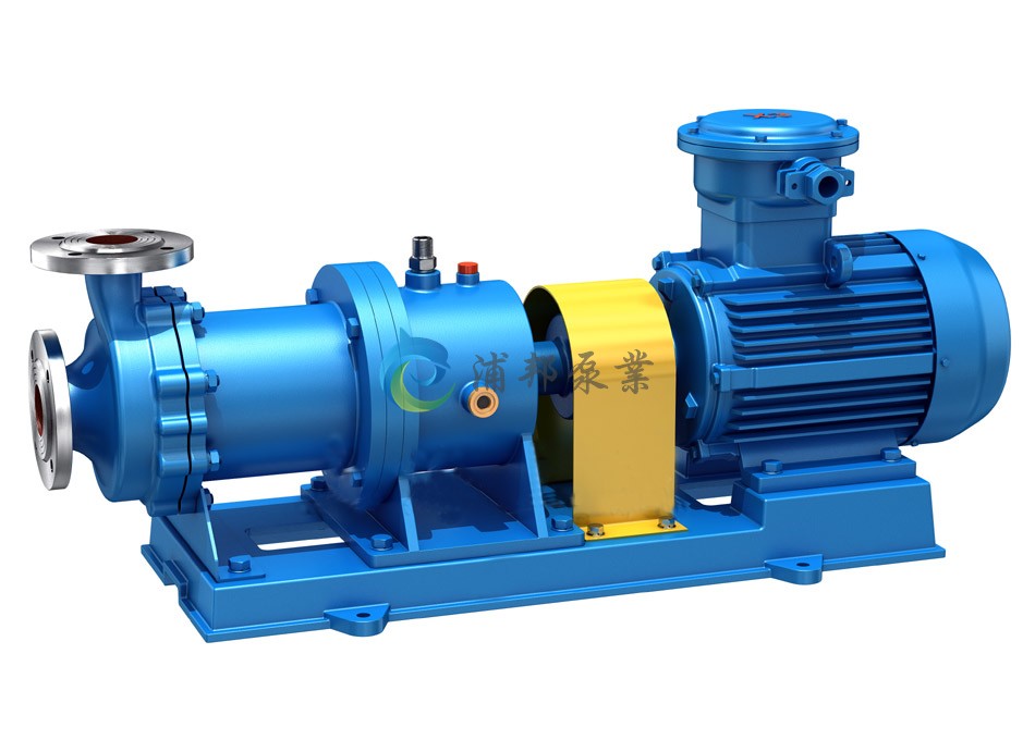 CQB-G可空載襯氟磁力泵-高溫襯氟磁力泵